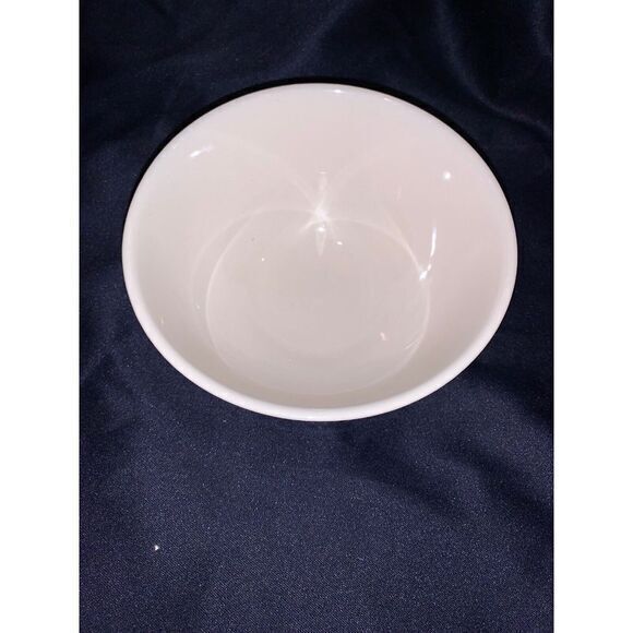 White Ceramic Bowl with 'HIS' Text - Picture 6 of 7